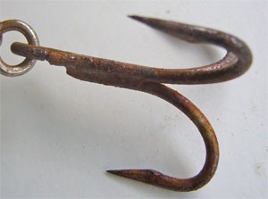 rusty hook